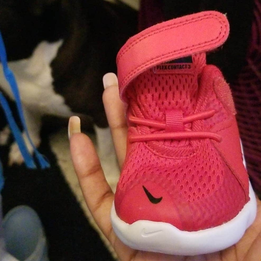 Red Nike Flex Contact 3